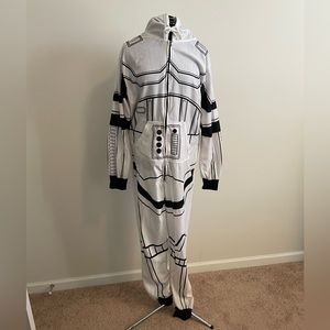 Star Wars Storm Trooper black and white Unisex XL onesie